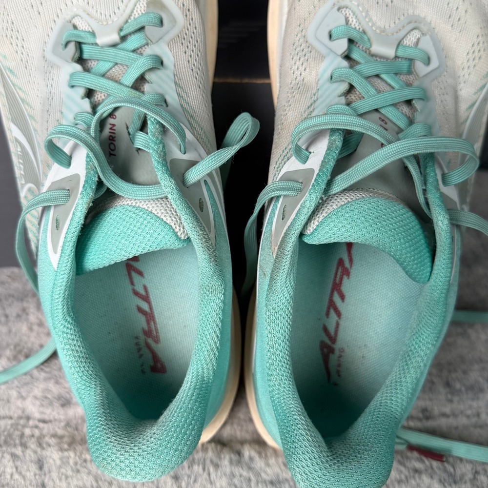 Altra Torin 8 Womens Running Shoes Teal Grey AL0A85QF342 Size 9 - Picture 7 of 10